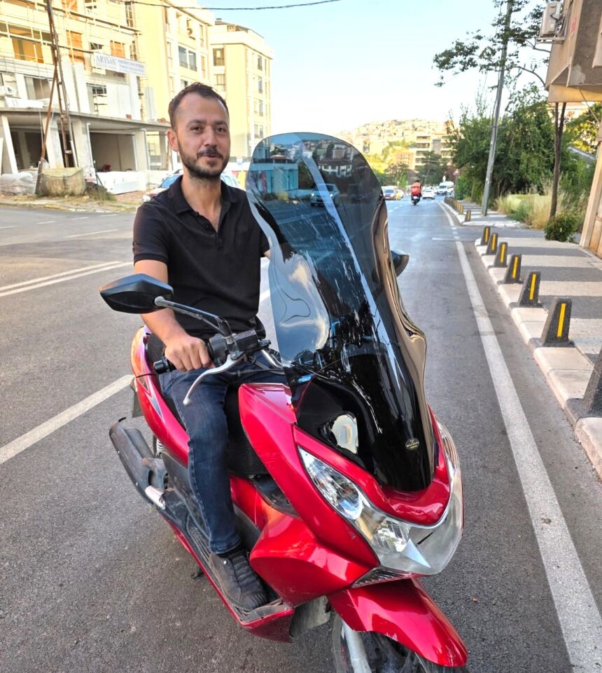 MOTOCAM Honda PCX Ön Cam 2011-2013 Model 83cm Siyah Renkli 4mm UZUN