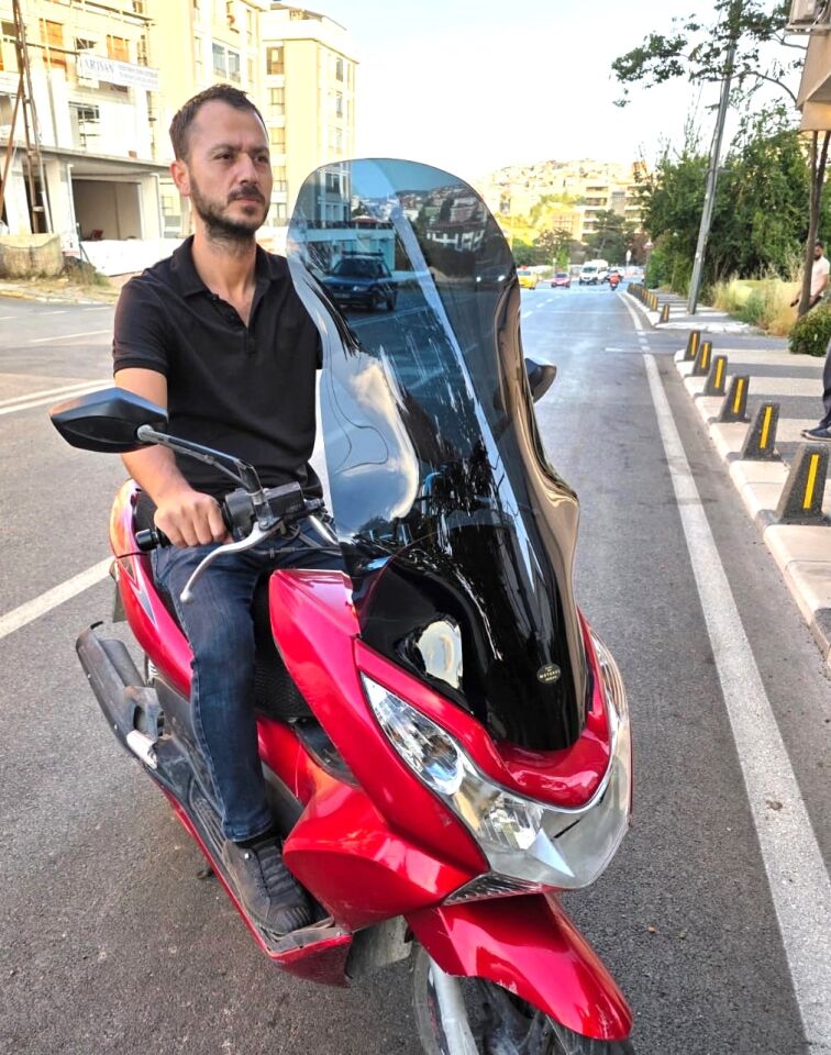 MOTOCAM Honda PCX Ön Cam 2011-2013 Model 83cm Siyah Renkli 4mm UZUN