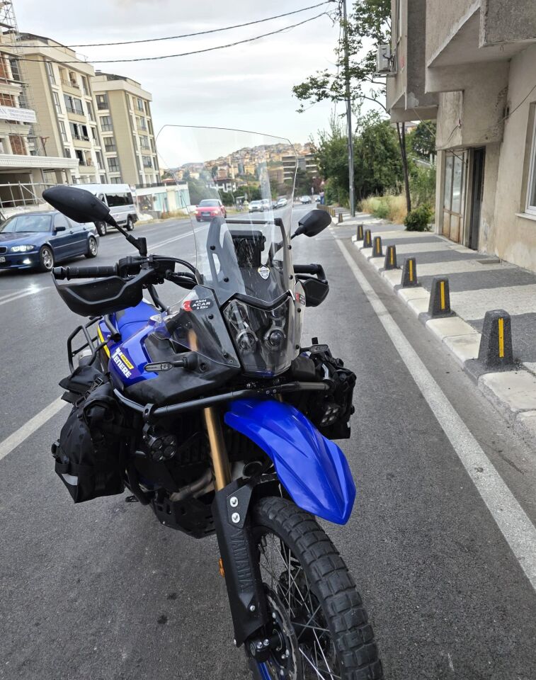 MOTOCAM Yamaha Tenere 700 World Raid Ön Cam 2023-2024 Model 45cm Şeffaf Renkli 4mm