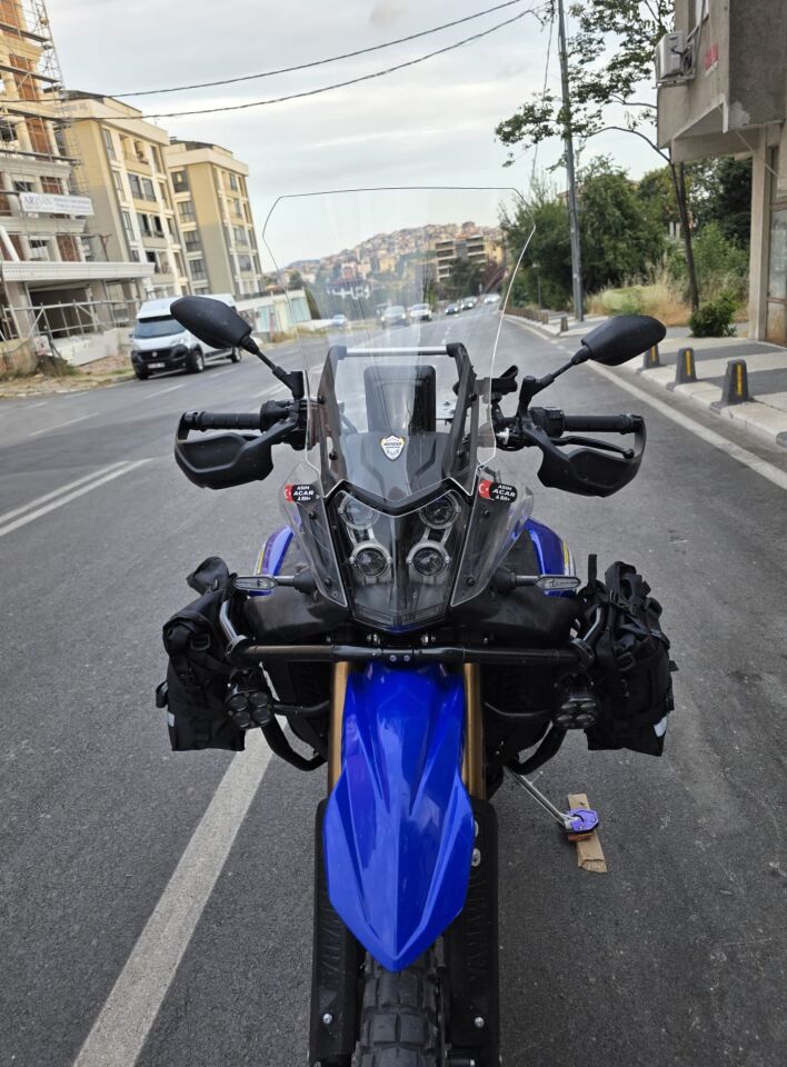 MOTOCAM Yamaha Tenere 700 World Raid Ön Cam 2023-2024 Model 45cm Şeffaf Renkli 4mm