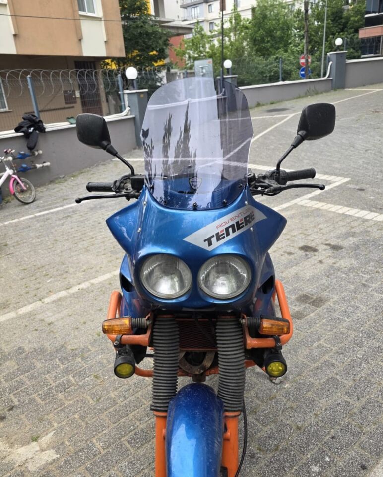 MOTOCAM Yamaha Tenere XT 660 Z Ön Cam 1991-1999 Model 36cm Füme Renkli 4mm