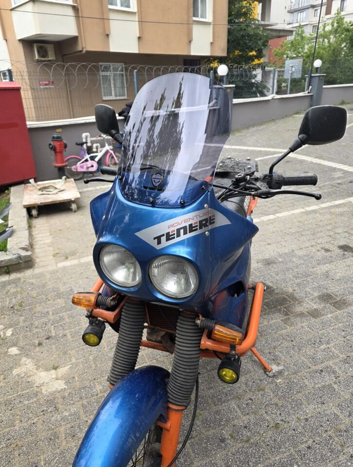 MOTOCAM Yamaha Tenere XT 660 Z Ön Cam 1991-1999 Model 36cm Füme Renkli 4mm