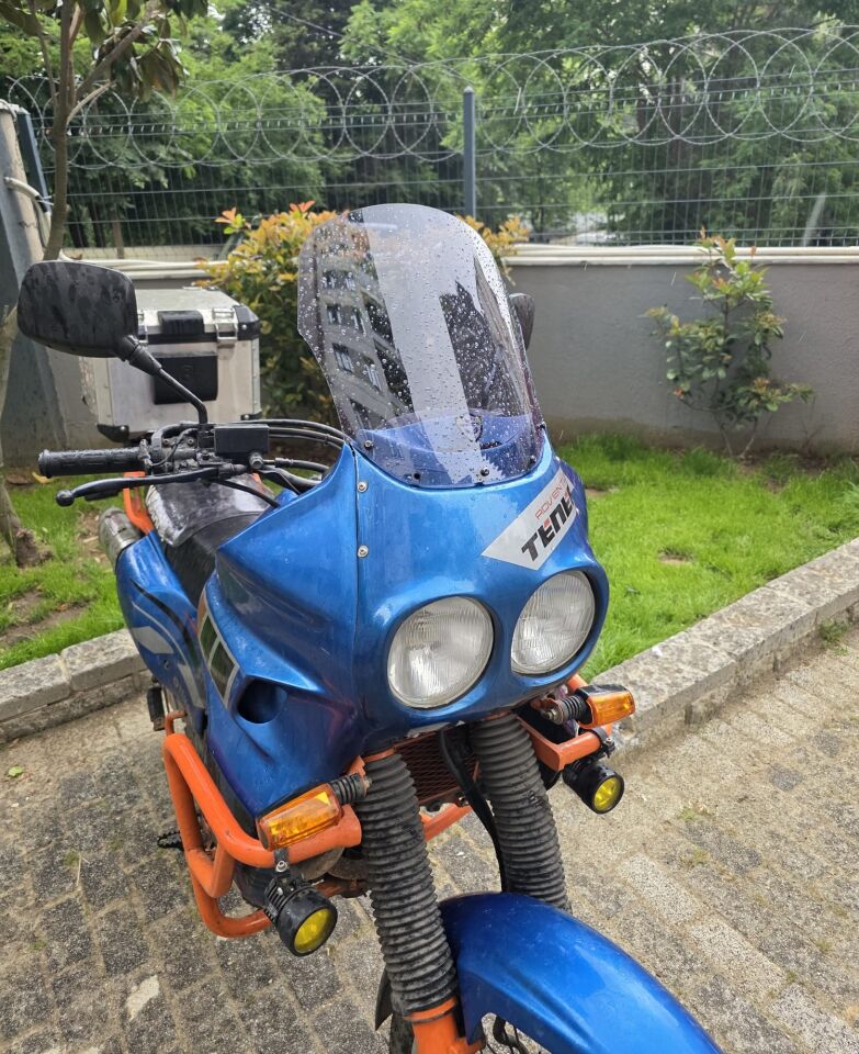 MOTOCAM Yamaha Tenere XT 660 Z Ön Cam 1991-1999 Model 36cm Füme Renkli 4mm