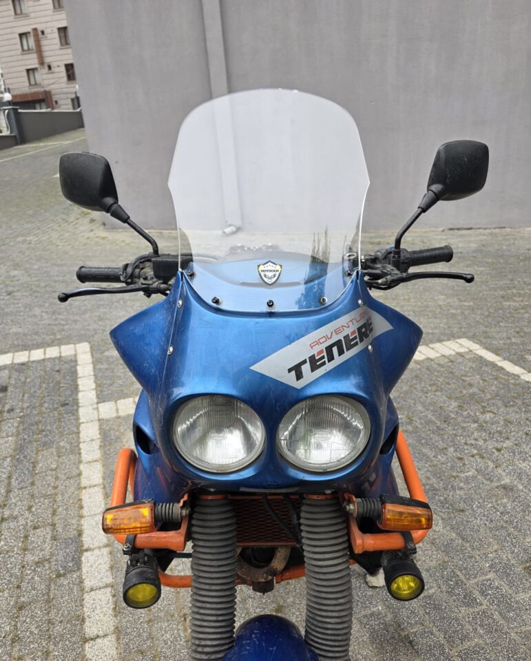 MOTOCAM Yamaha Tenere XT 660 Z Ön Cam 1991-1999 Model 36cm Şeffaf Renkli 4mm