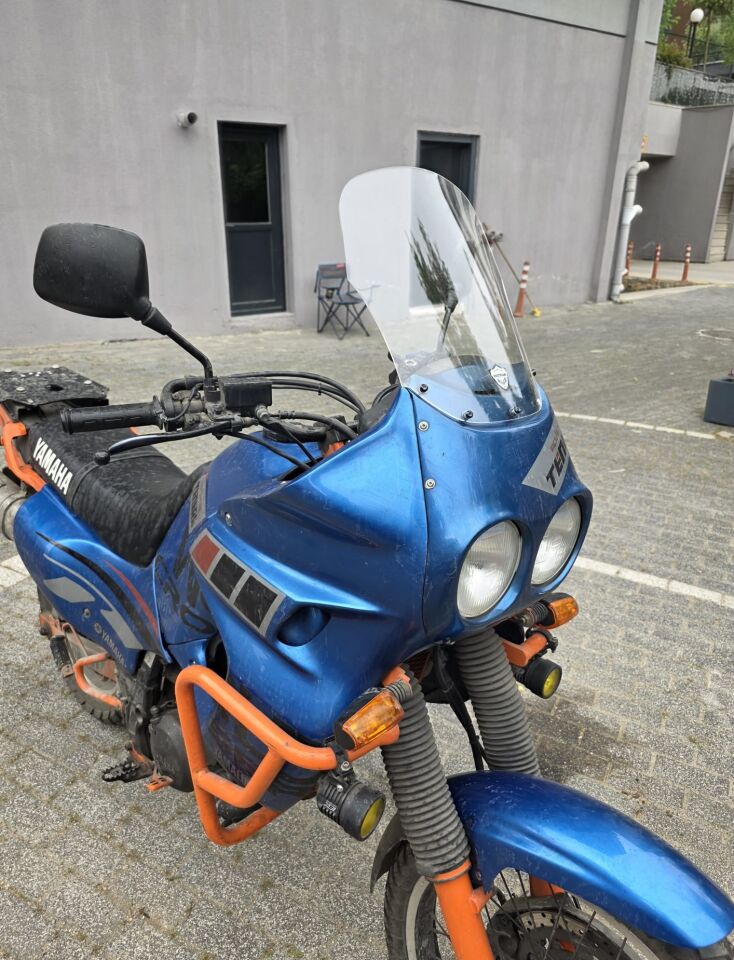 MOTOCAM Yamaha Tenere XT 660 Z Ön Cam 1991-1999 Model 36cm Şeffaf Renkli 4mm