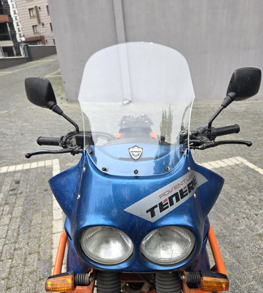 MOTOCAM Yamaha Tenere XT 660 Z Ön Cam 1991-1999 Model 36cm Şeffaf Renkli 4mm