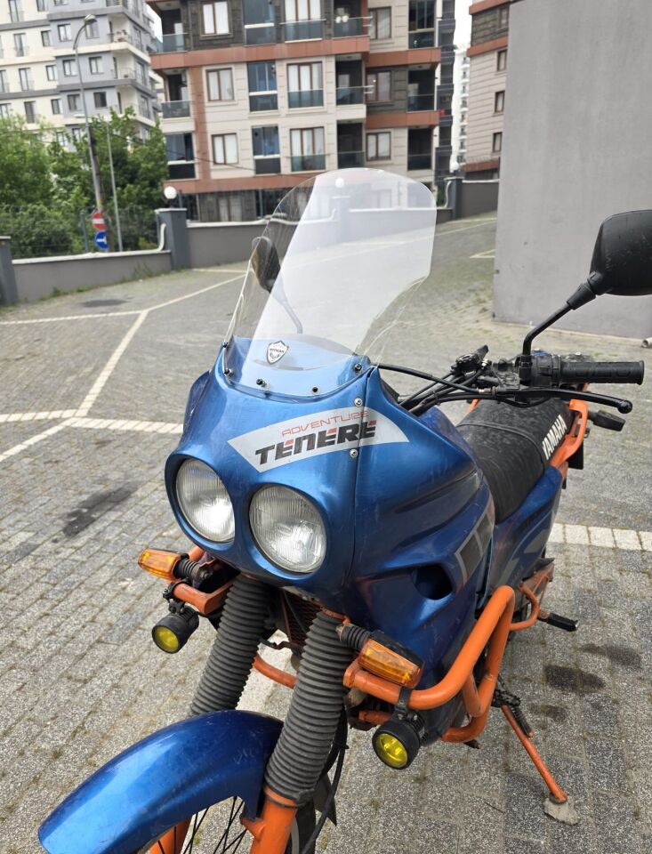 MOTOCAM Yamaha Tenere XT 660 Z Ön Cam 1991-1999 Model 36cm Şeffaf Renkli 4mm
