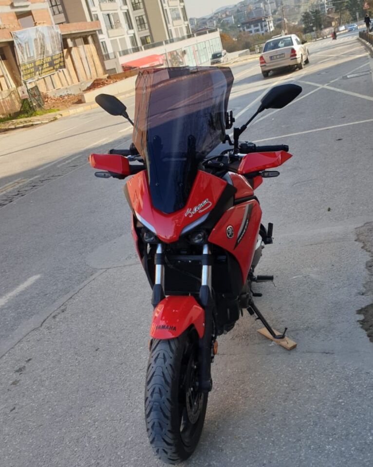 MOTOCAM Yamaha Tracer 700 Ön Cam 2021-2026 Model 59cm Siyah Renkli 4mm