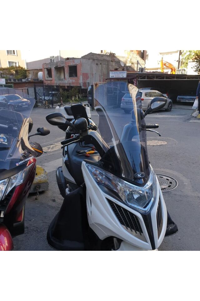 MOTOCAM Kymco G Dink 150 Ön Cam 2013 Model 66cm Füme Renkli 4mm