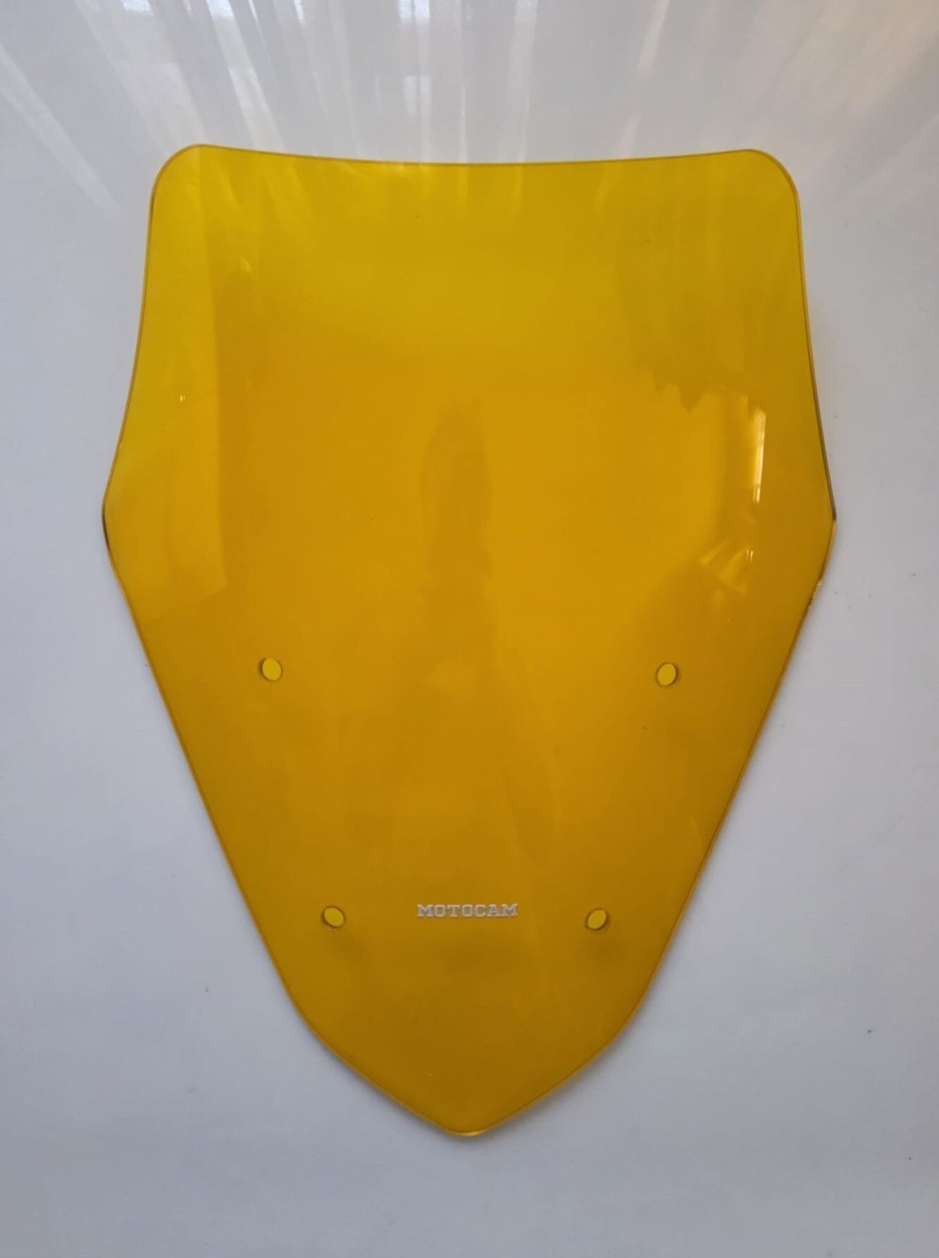 MOTOCAM Barossa ADV 125 Ön Cam 2025-2026 Model 43cm Sarı Renkli SPORTİF