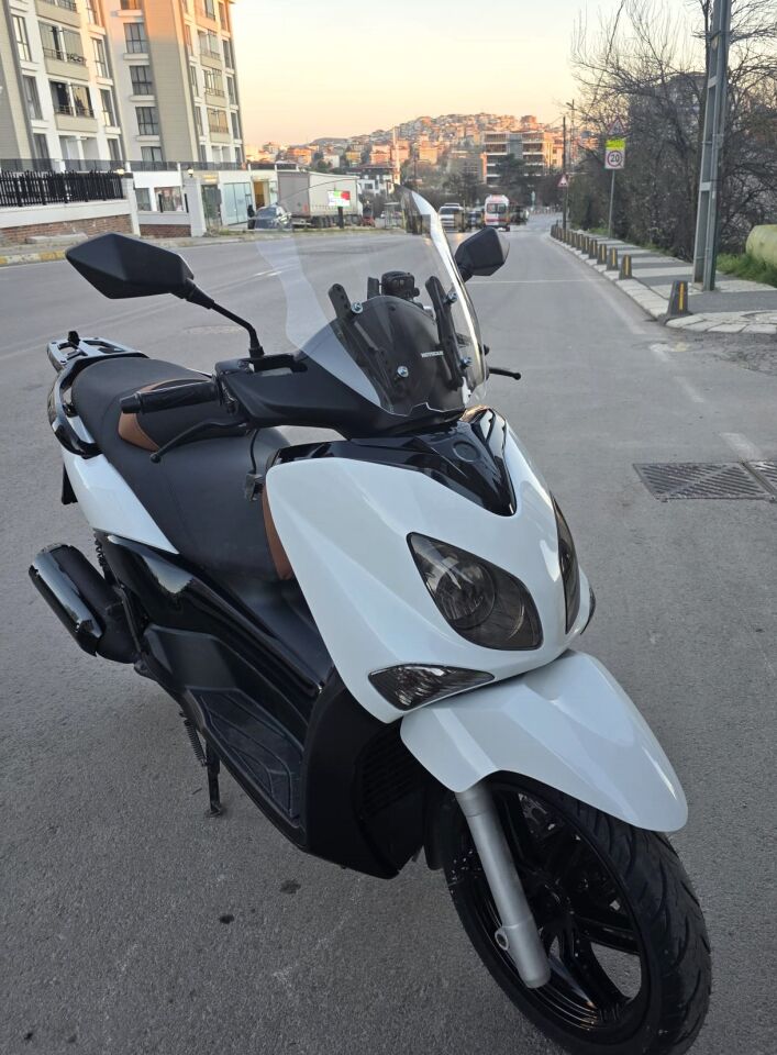 MOTOCAM Yamaha Xcity 250 Ön Cam 2007-2017 Model 40cm Şeffaf Renkli 4mm