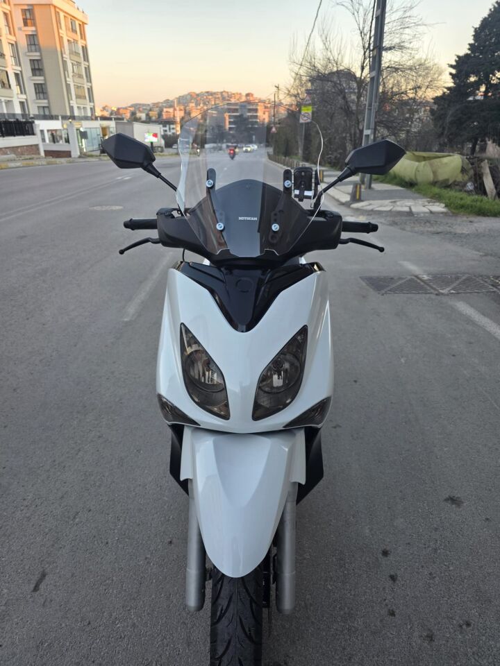 MOTOCAM Yamaha Xcity 250 Ön Cam 2007-2017 Model 40cm Şeffaf Renkli 4mm