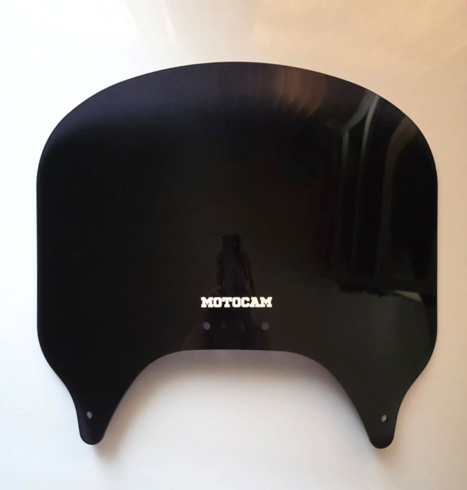 MOTOCAM Honda Goldwing GL 1800 Arka Cam 2004-2017 Model 40cm Siyah Renkli 4mm