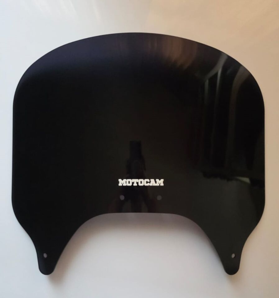 MOTOCAM Honda Goldwing GL 1800 Arka Cam 2004-2017 Model 40cm Siyah Renkli 4mm