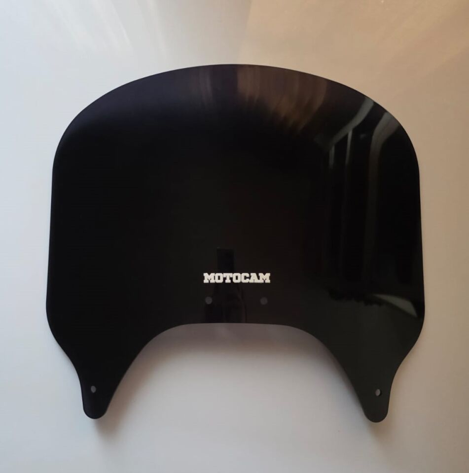 MOTOCAM Honda Goldwing GL 1800 Arka Cam 2004-2017 Model 40cm Siyah Renkli 4mm