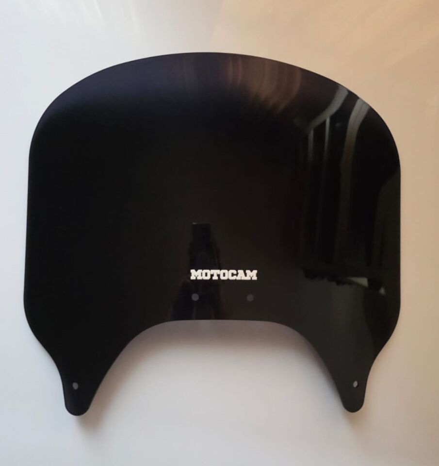 MOTOCAM Honda Goldwing GL 1800 Arka Cam 2004-2017 Model 40cm Siyah Renkli 4mm