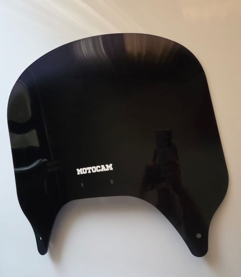 MOTOCAM Honda Goldwing GL 1800 Arka Cam 2004-2017 Model 40cm Siyah Renkli 4mm