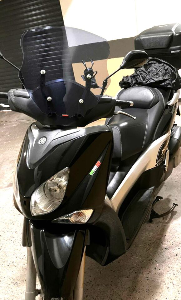 MOTOCAM Yamaha Xenter 150 Ön Cam 2013-2016 Model 40cm Füme Renkli 4mm