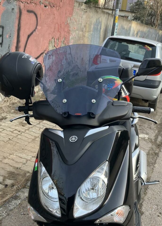 MOTOCAM Yamaha Xenter 150 Ön Cam 2013-2016 Model 40cm Füme Renkli 4mm