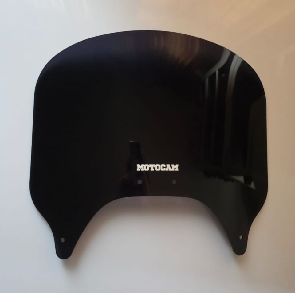 MOTOCAM Honda Goldwing GL 1800 Arka Cam 2004-2017 Model 40cm Siyah Renkli 4mm