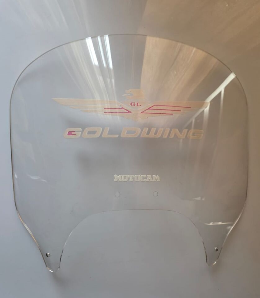 MOTOCAM Honda Goldwing GL 1800 Arka Cam 2004-2017 Model 40cm Şeffaf Renkli 4mm