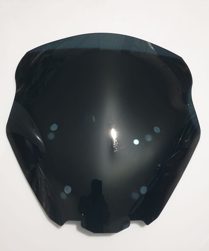 MOTOCAM Yamaha Xenter 150 Ön Cam 2013-2016 Model 40cm Siyah Renkli 4mm