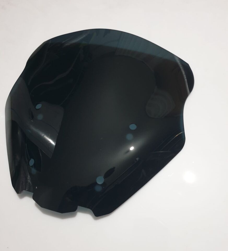 MOTOCAM Yamaha Xenter 150 Ön Cam 2013-2016 Model 40cm Siyah Renkli 4mm