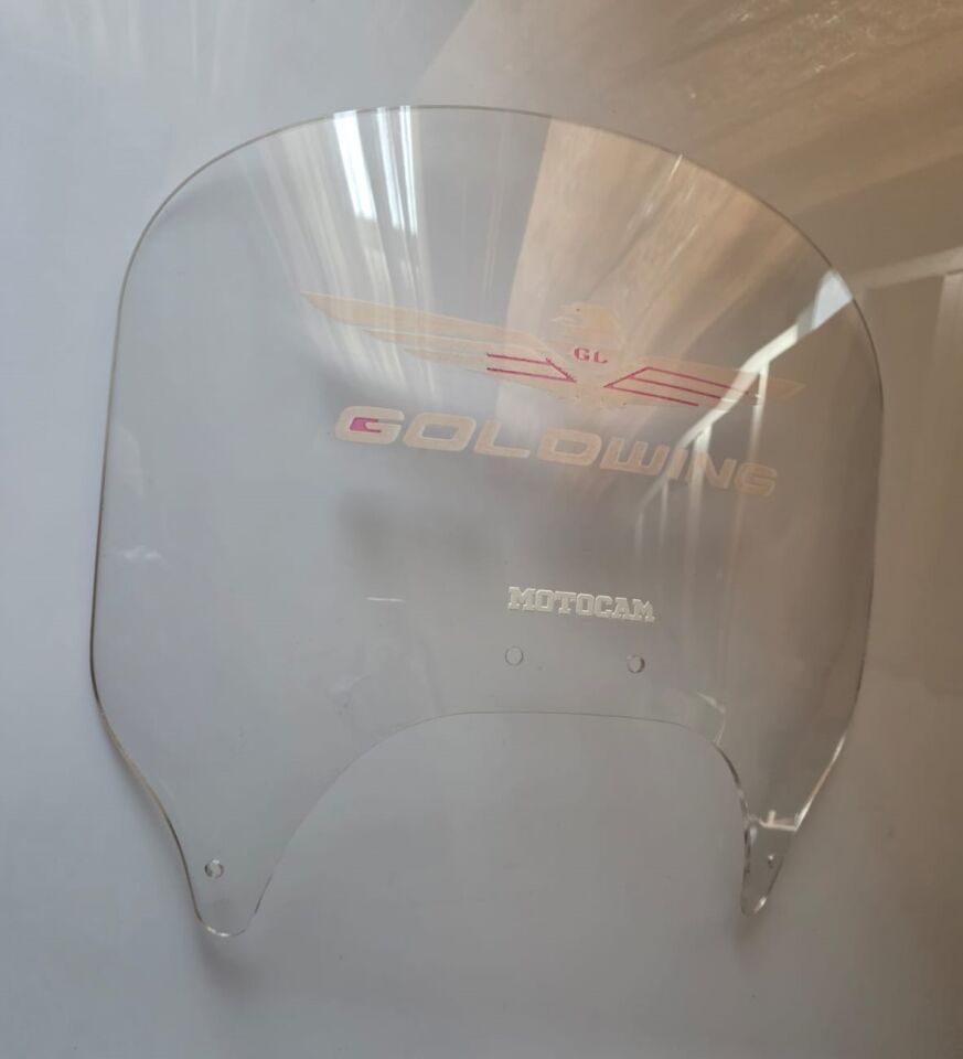 MOTOCAM Honda Goldwing GL 1800 Arka Cam 2004-2017 Model 40cm Şeffaf Renkli 4mm