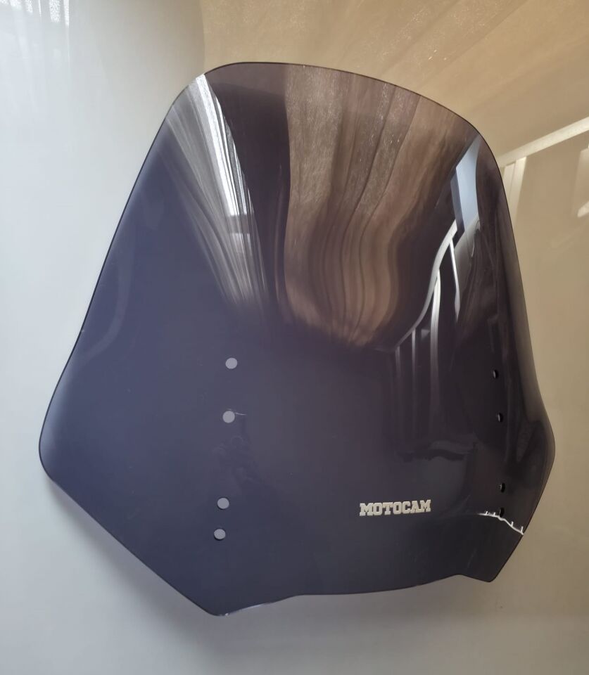 MOTOCAM Honda ST 1300 Pan European  Ön Cam 2002-2012 Model 54cm Füme Renkli 4mm