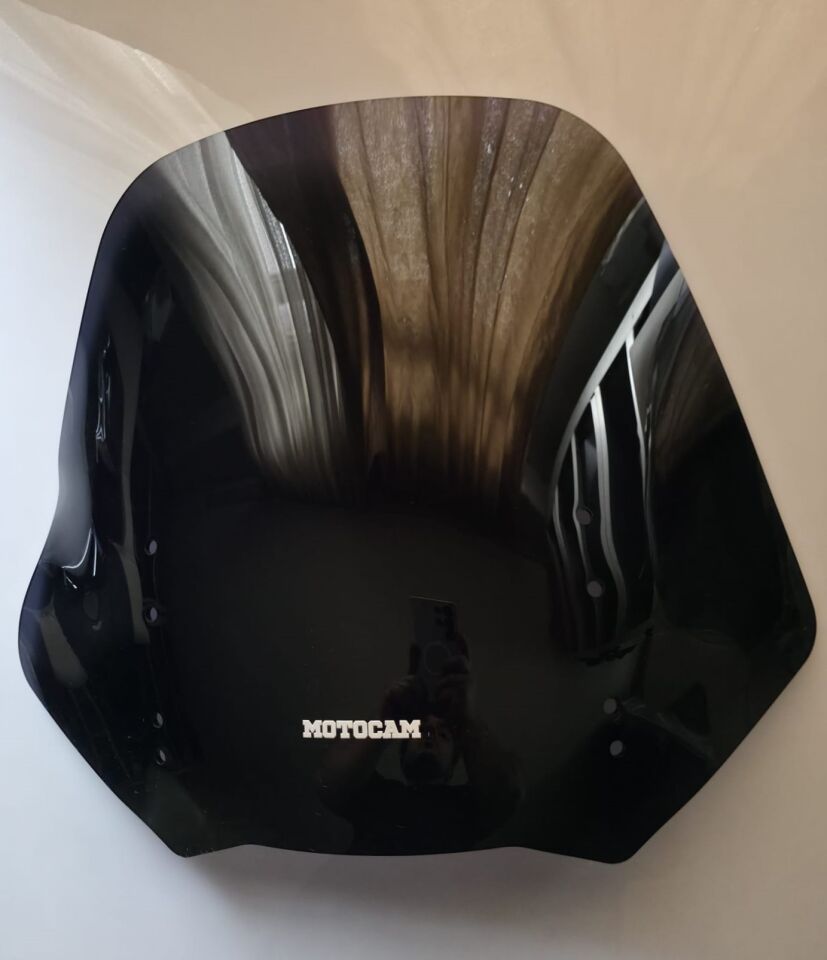MOTOCAM Honda ST 1300 Pan European  Ön Cam 2002-2012 Model 54cm Siyah Renkli 4mm