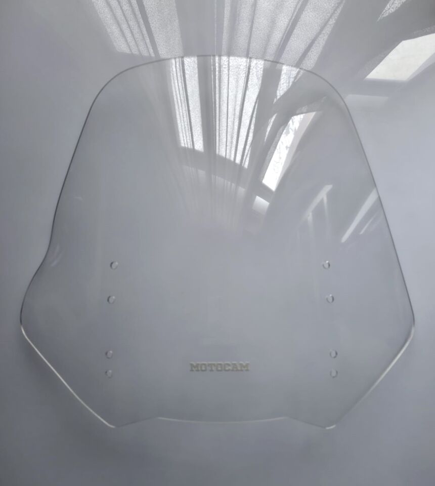 MOTOCAM Honda ST 1300 Pan European  Ön Cam 2002-2012 Model 54cm Şeffaf Renkli 4mm