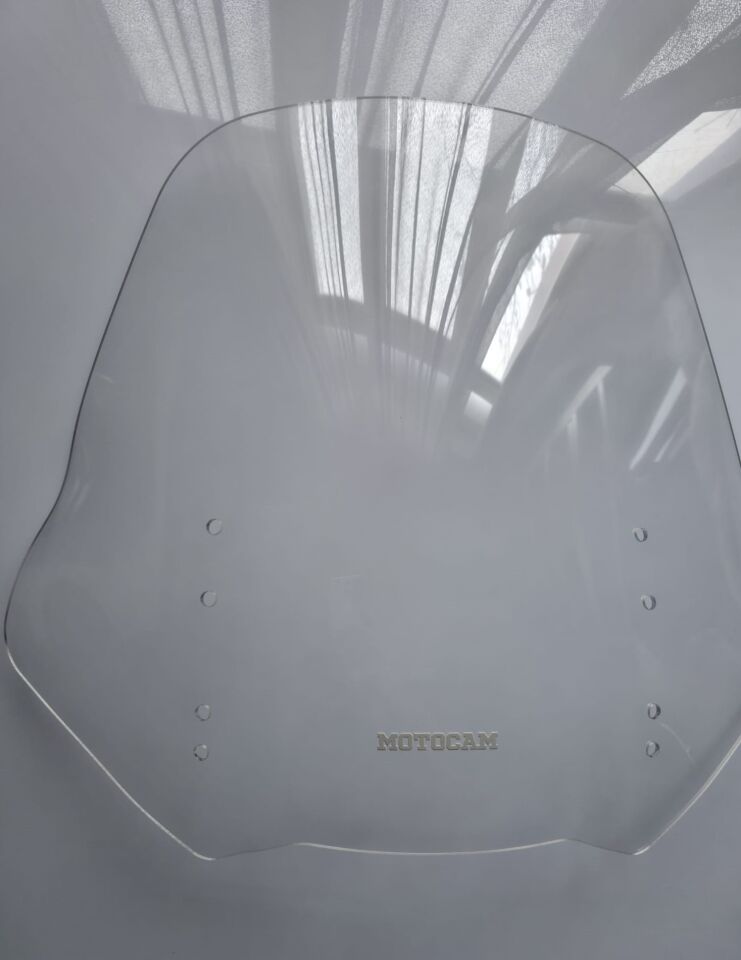 MOTOCAM Honda ST 1300 Pan European  Ön Cam 2002-2012 Model 54cm Şeffaf Renkli 4mm