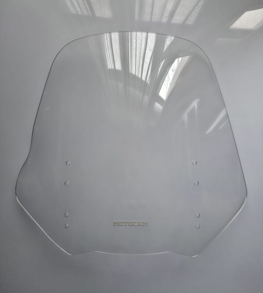 MOTOCAM Honda ST 1300 Pan European  Ön Cam 2002-2012 Model 54cm Şeffaf Renkli 4mm