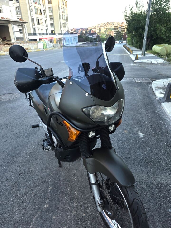 MOTOCAM Honda Transalp XL 650 Siperlik Ön Cam 2000-2008 Model 54cm Füme Renkli 4mm