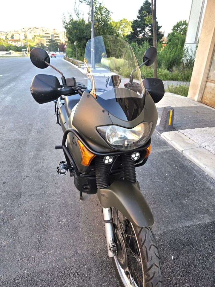 MOTOCAM Honda Transalp XL 650 Siperlik Ön Cam 2000-2008 Model 54cm Şeffaf Renkli 4mm