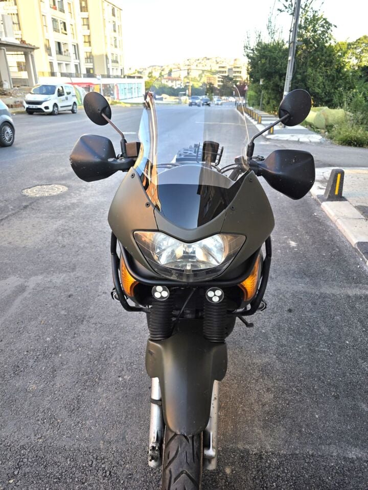 MOTOCAM Honda Transalp XL 650 Siperlik Ön Cam 2000-2008 Model 54cm Şeffaf Renkli 4mm