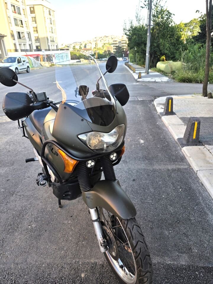 MOTOCAM Honda Transalp XL 650 Siperlik Ön Cam 2000-2008 Model 54cm Şeffaf Renkli 4mm