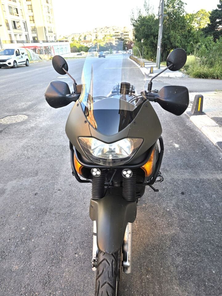 MOTOCAM Honda Transalp XL 650 Ön Cam 2000-2008 Model 54cm Şeffaf Renkli 4mm