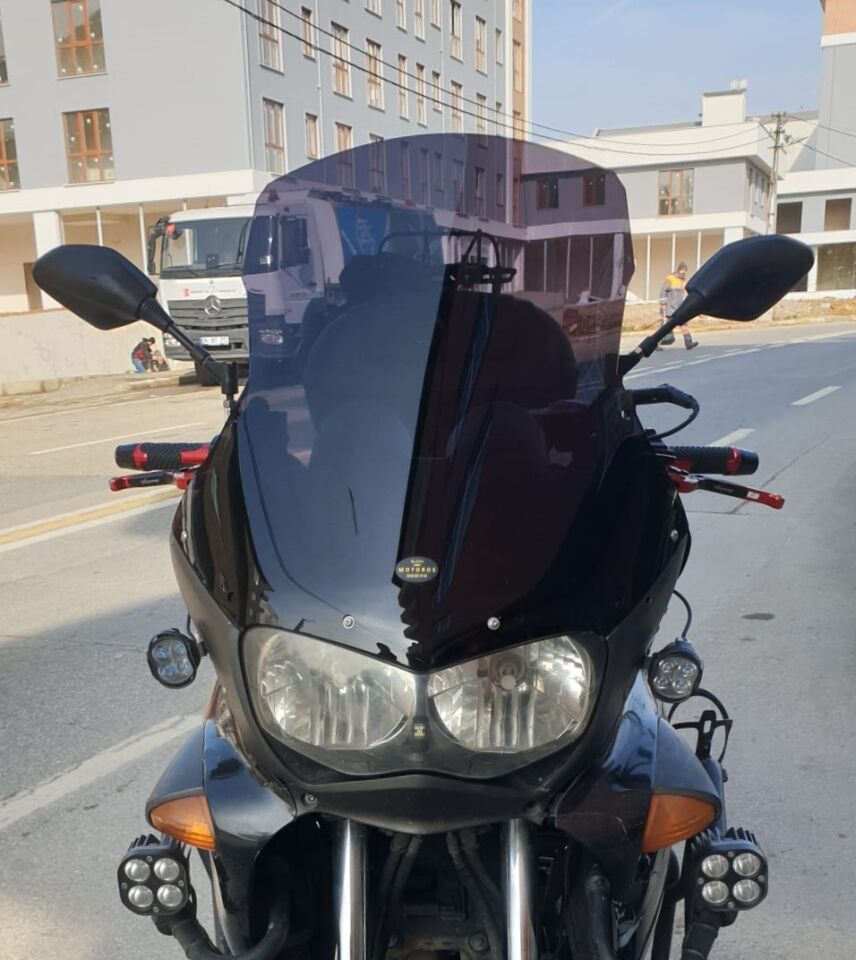 MOTOCAM Honda Varadero Ön Cam 1999-2003 Model 54cm Siyah Renkli 4mm