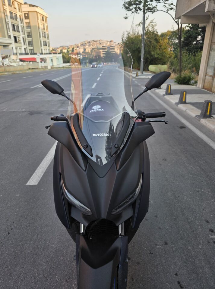 MOTOCAM Yamaha Xmax Ön Cam 2018-2022 Model 65cm Şeffaf Renkli 4mm
