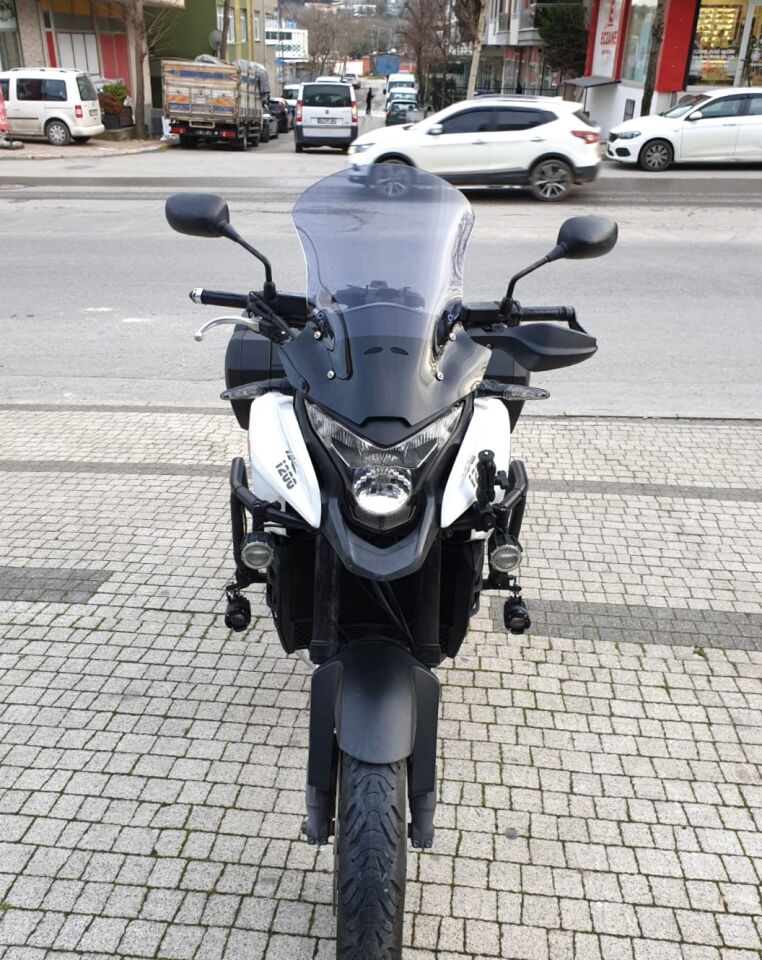 MOTOCAM Honda VFR 1200 Ön Cam 2012-2015 Model 50cm Füme Renkli 4mm