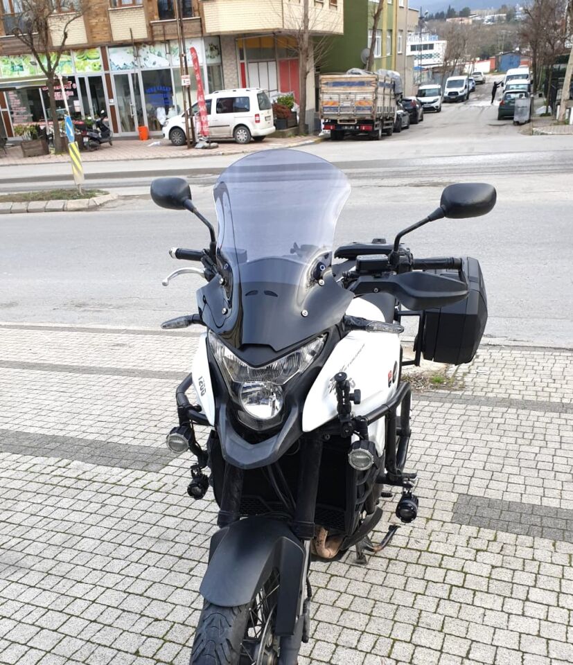 MOTOCAM Honda VFR 1200 Ön Cam 2012-2015 Model 50cm Füme Renkli 4mm