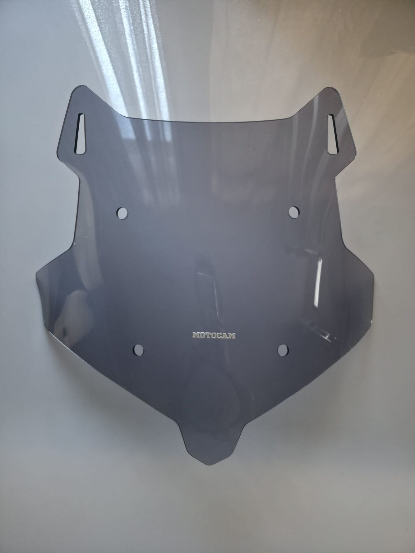 MOTOCAM Voge DS 625X Ön Cam 2023-2026 Model 41cm Füme Renkli 4mm ORİJİNAL BOYLU