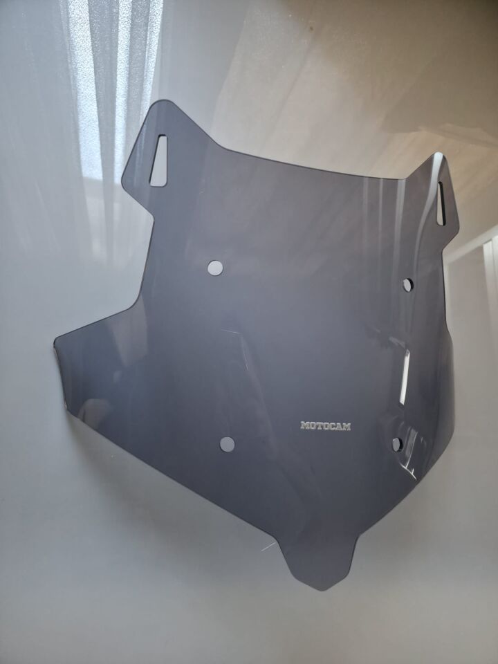 MOTOCAM Voge DS 625X Ön Cam 2023-2026 Model 41cm Füme Renkli 4mm ORİJİNAL BOYLU