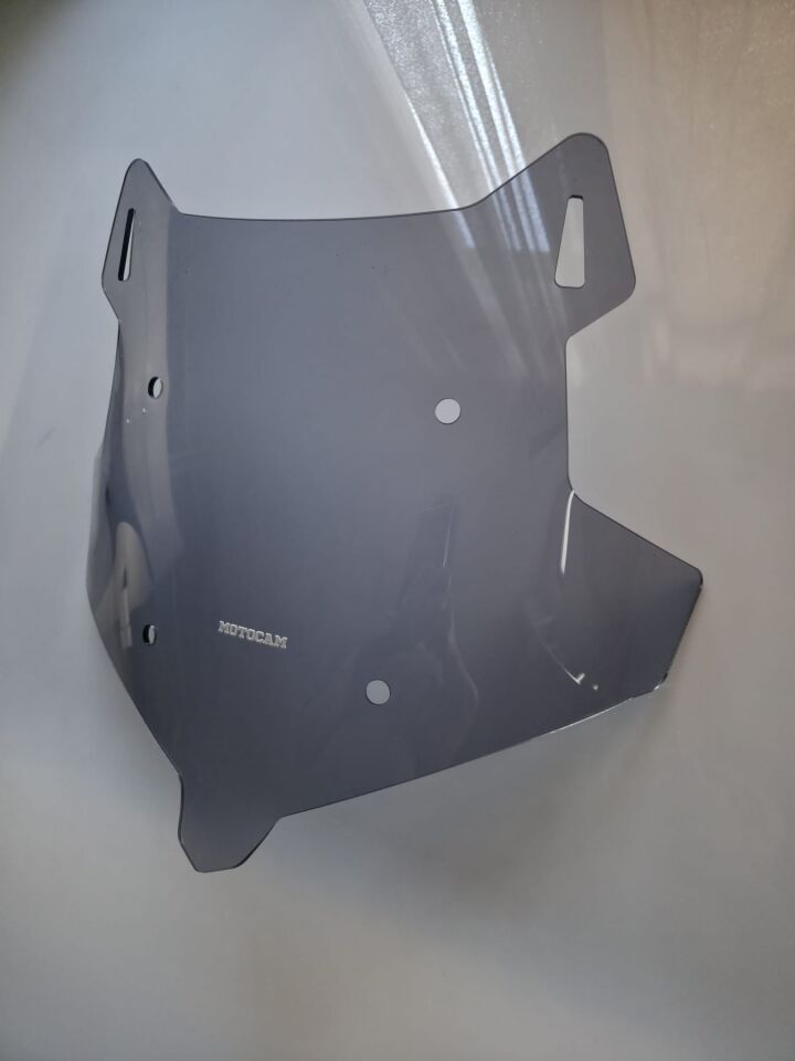 MOTOCAM Voge DS 625X Ön Cam 2023-2026 Model 41cm Füme Renkli 4mm ORİJİNAL BOYLU