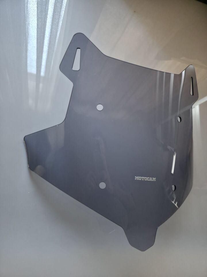 MOTOCAM Voge DS 625X Ön Cam 2023-2026 Model 41cm Füme Renkli 4mm ORİJİNAL BOYLU