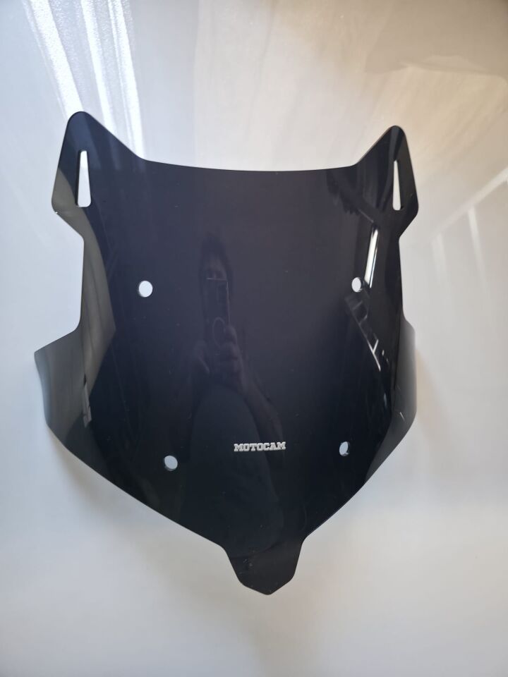 MOTOCAM Voge DS 625X Ön Cam 2023-2026 Model 41cm Siyah Renkli 4mm ORİJİNAL BOYLU