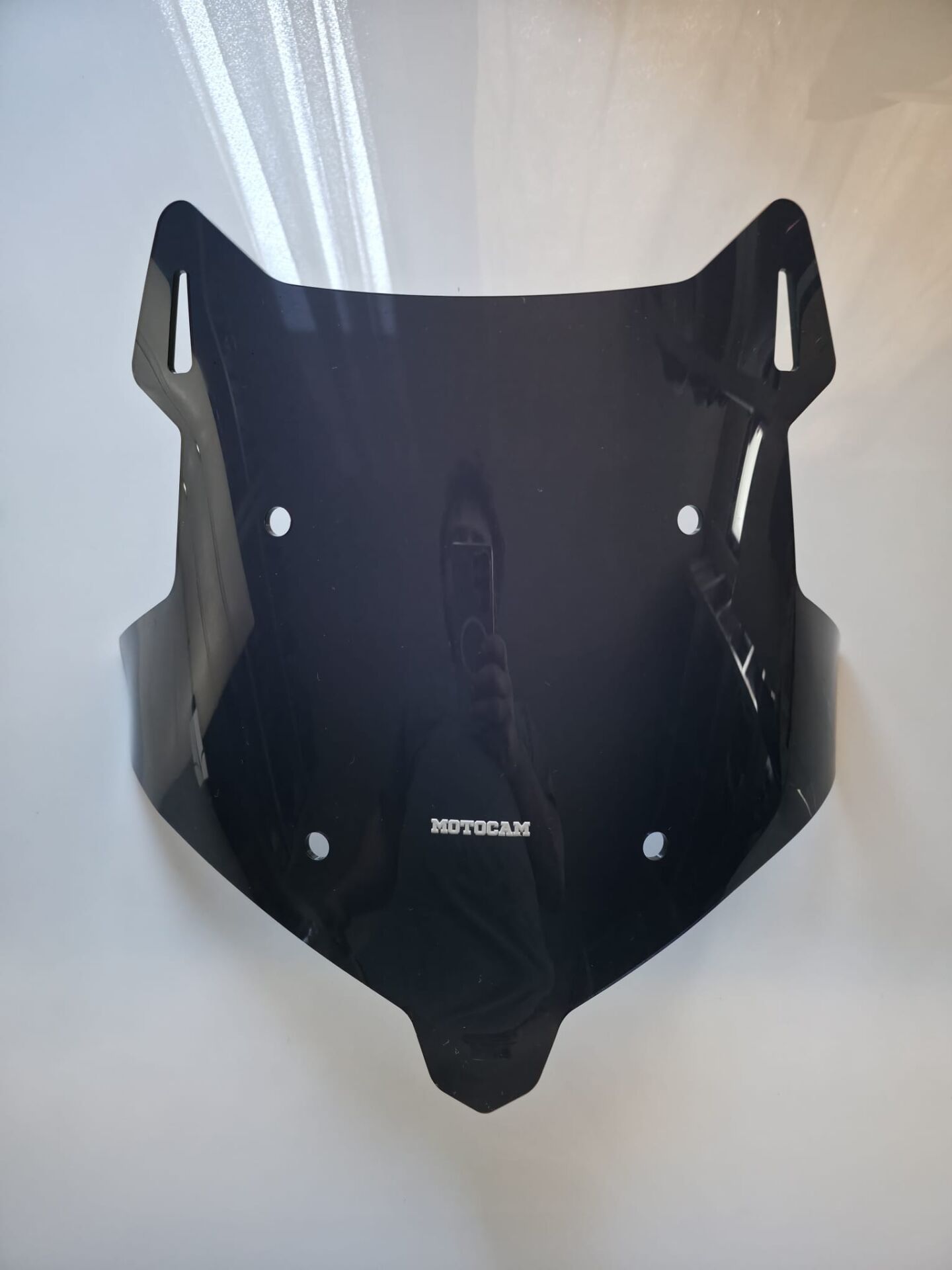 MOTOCAM Voge DS 625X Ön Cam 2023-2026 Model 41cm Siyah Renkli 4mm ORİJİNAL BOYLU