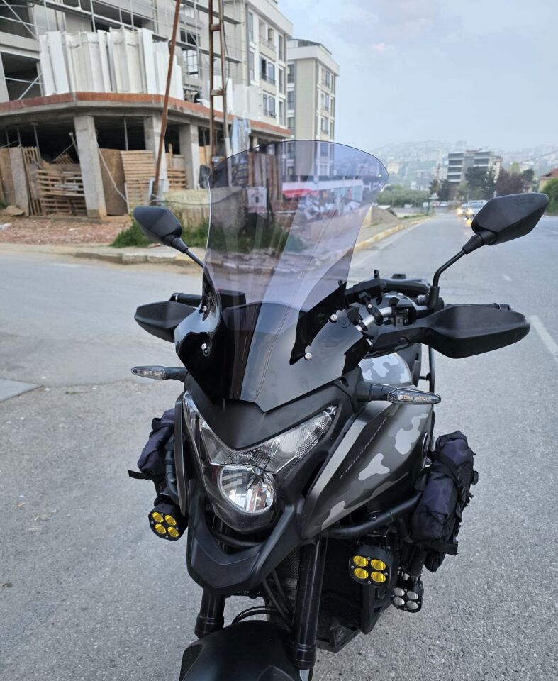 MOTOCAM Honda VFR 1200 Ön Cam 2012-2015 Model 58cm Füme Renkli 4mm