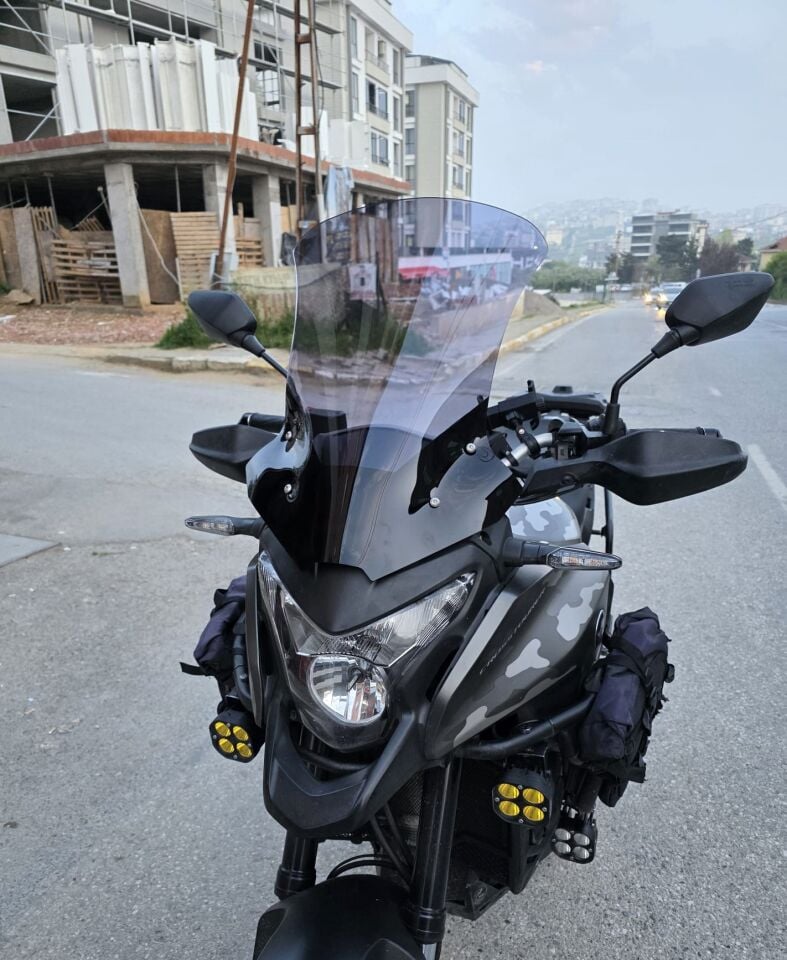 MOTOCAM Honda VFR 1200 Ön Cam 2012-2015 Model 58cm Füme Renkli 4mm